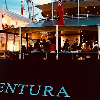 Business meetings on the luxurious yacht “VENTURA” as a part of the 2018 Cannes Film Festival