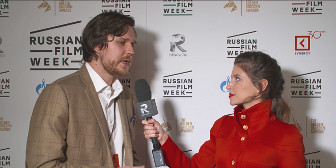 Филипп Перкон дал интервью Renovatio Ent. на Russian Film Week